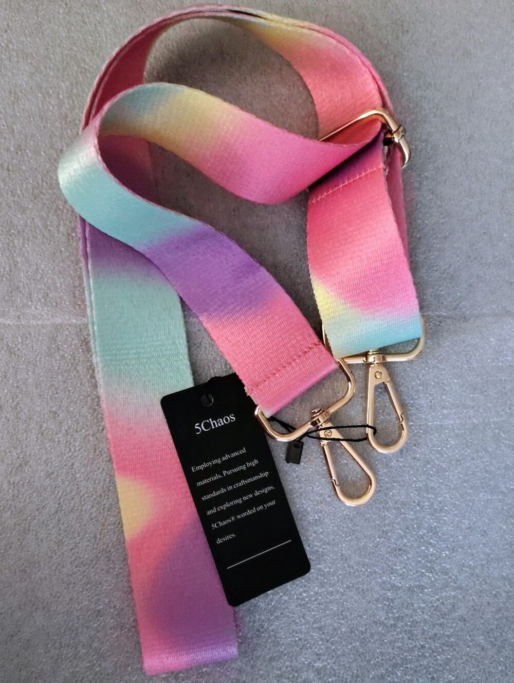 Rainbow Pastel Bag Strap